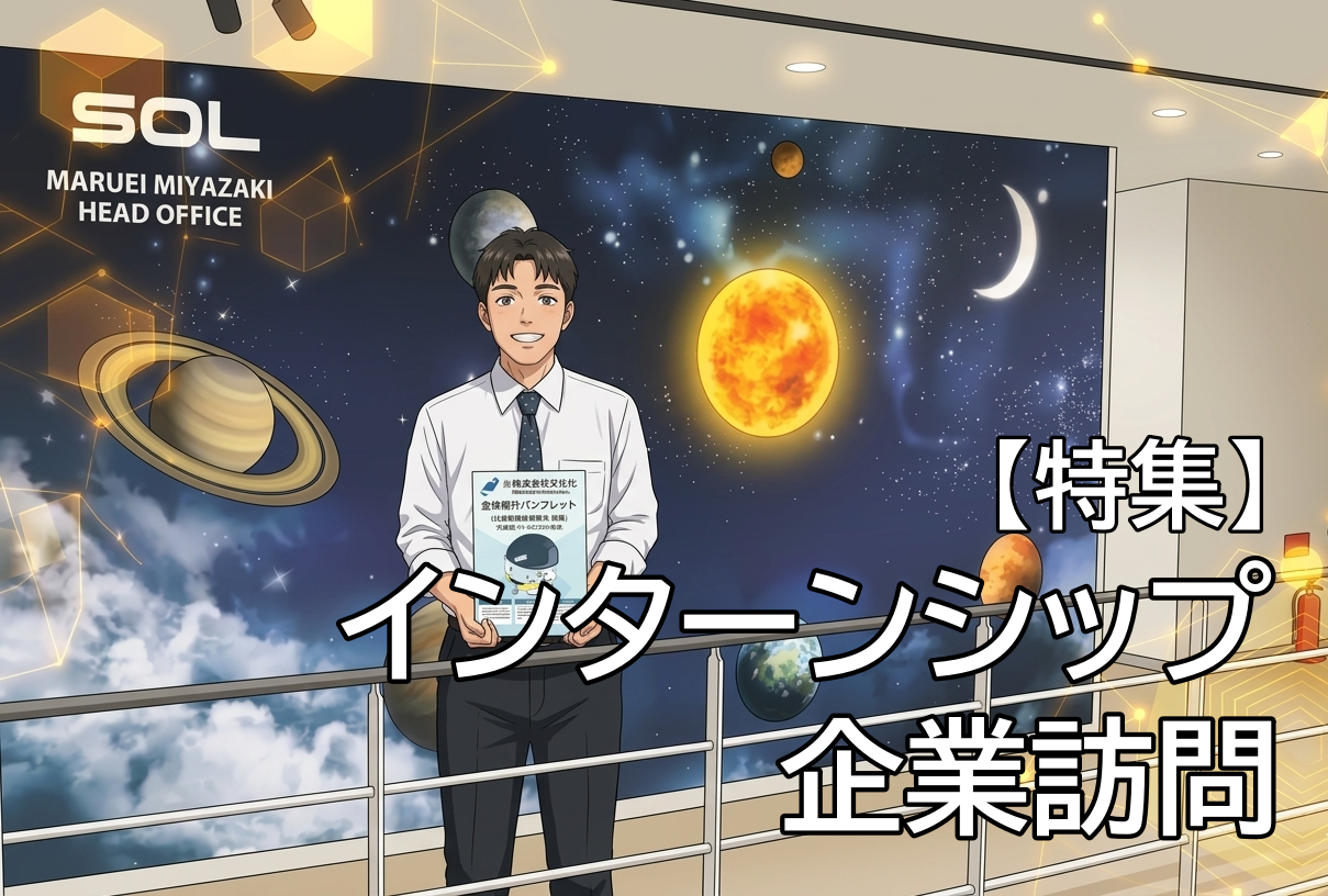 【インターン】工場なのにTシャツ！？　みやナビ企業訪問コラム③