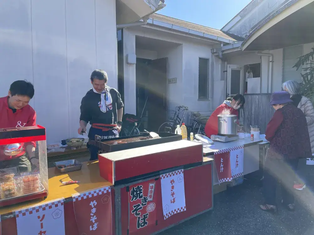 鉱脈祭は地域の方々との楽しい交流の場です