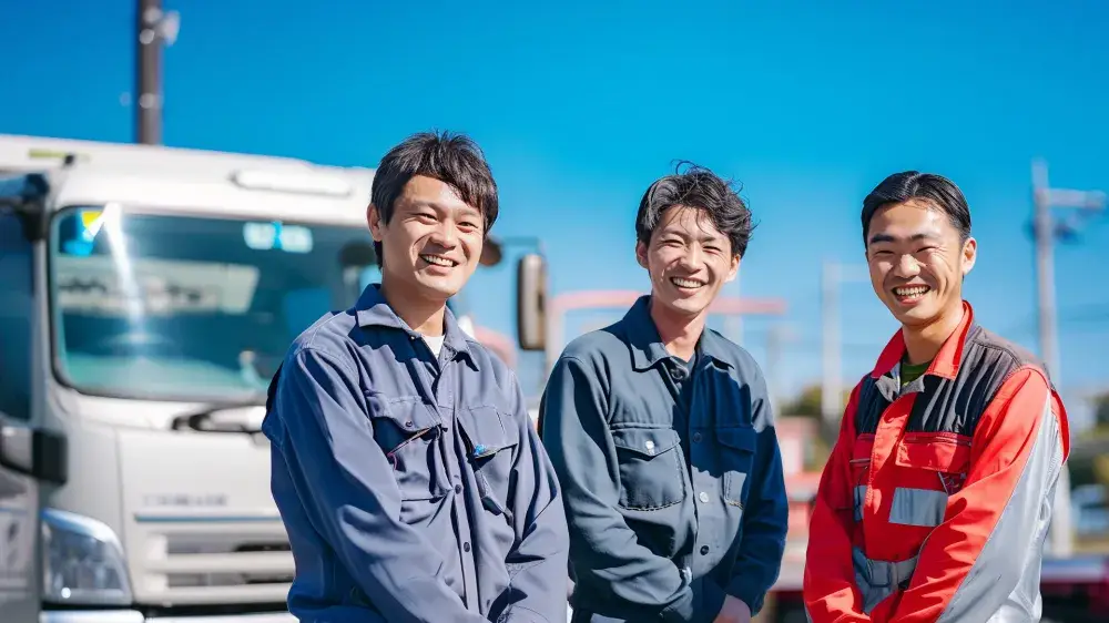 廃棄物の収集運搬ドライバー（県内）
